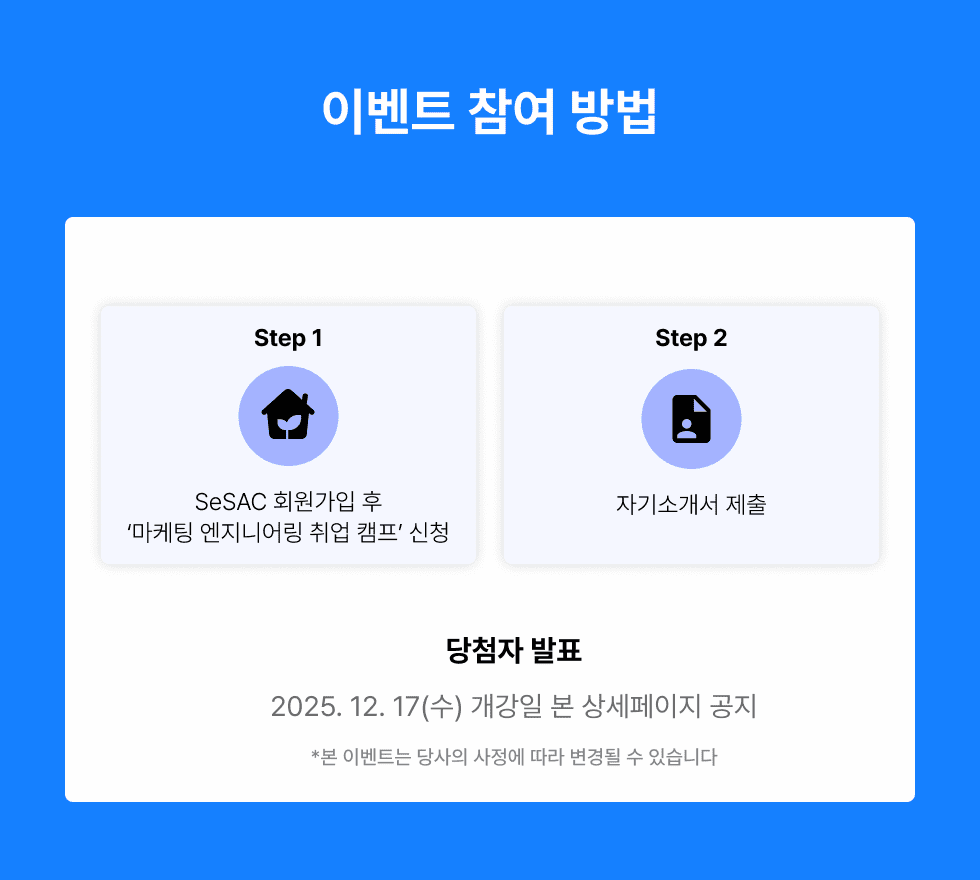 새싹 SBA 서울시 마케팅 마케터 자기소개서 자소서